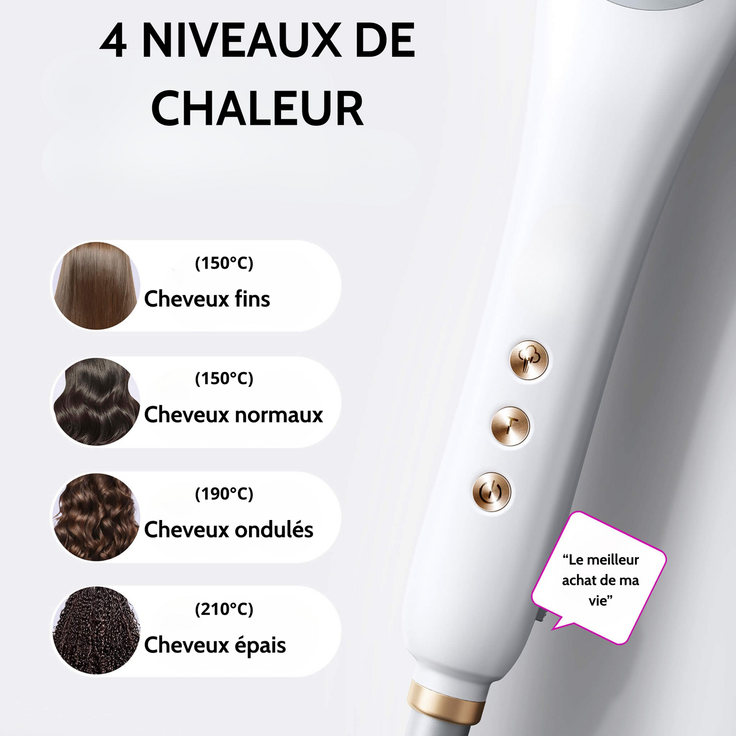 Brushy® | Brosse lissante à vapeur