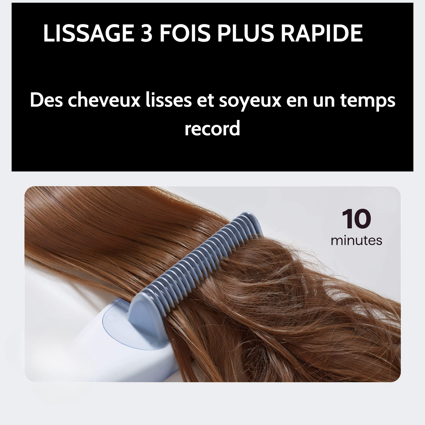 Brushy® | Brosse lissante à vapeur